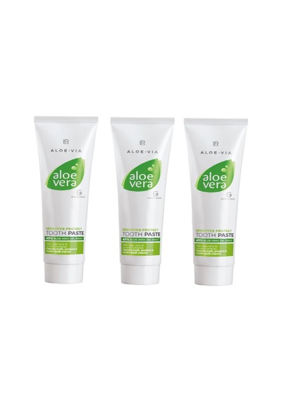 LR Aloe Vera Sensitive Hassas Dişler için Diş Macunu 3 x 100 ML
