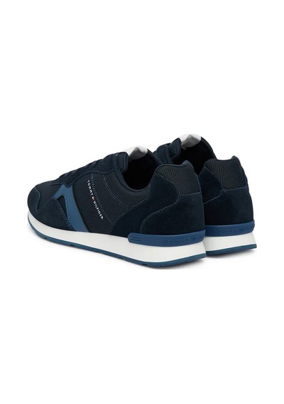 Tommy Hilfiger Fm0fm05679 Runner Icon Mix Erkek Günlük Ayakkabı Mavi