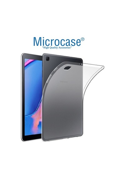 Samsung Uyumlu Tab A 8 T290 T295 T297 Silikon Kılıf Şefaf+Ekran Koruma