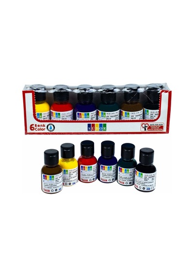 Südor Çini Mürekkebi Seti 6 X 25 Ml Diğer