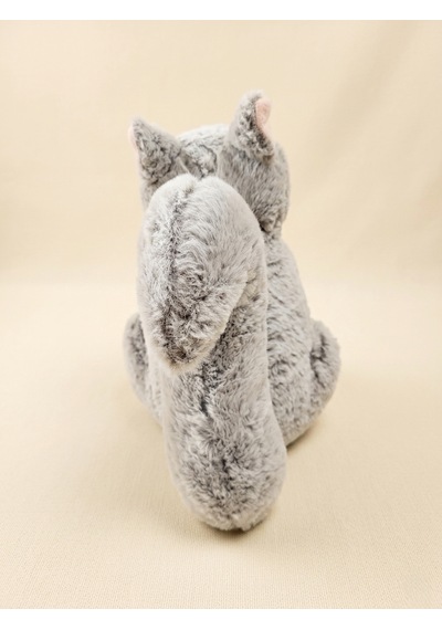 Peluş Sincap 35 Cm Açık Gri