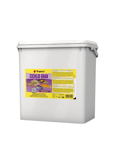 Tropical Cichlid Gran 50 Gram Açık