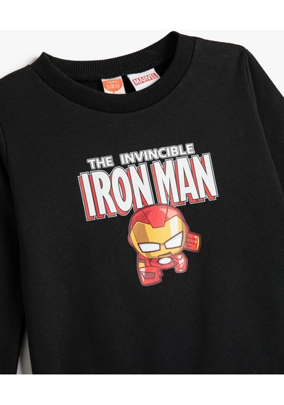 Koton Iron Man Sweatshirt Lisanslı Uzun Kollu Bisiklet Yaka Pamuklu Antrasit 4wmb10366tk 4WMB10366TK931 Antrasit Koton Iron Man Sweatshirt Lisanslı Uzun Kollu Bisiklet Yaka Pamuklu Antrasit 4wmb10366tk 4WMB10366TK931 Antrasit