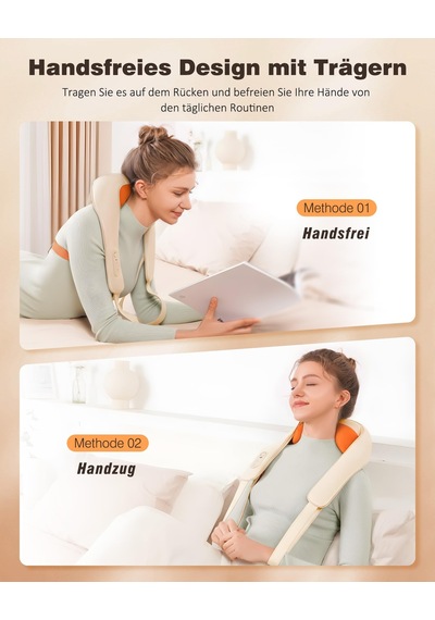 Knqze Shiatsu Masaj Aleti 4d, 2026 Isı İle Kablosuz Boyun Masajı, Geliştirilmiş Grafen Isıtma, Boyun, Omuz, Sırt İçin 4d Shiatsu Derin Yoğurma Boyun Masajı, Erkekler İçin Hediyeler, Bej Knqze Shiatsu Masaj Aleti 4d, 2026 Isı İle Kablosuz Boyun Masajı, Geliştirilmiş Grafen Isıtma, Boyun, Omuz, Sırt İçin 4d Shiatsu Derin Yoğurma Boyun Masajı, Erkekler İçin Hediyeler, Bej