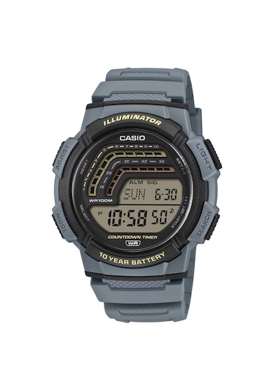 Casio Ws-1800-2avdf Quartz Silikon Mavi 10 Atm 45 Mm Erkek Kol Saati