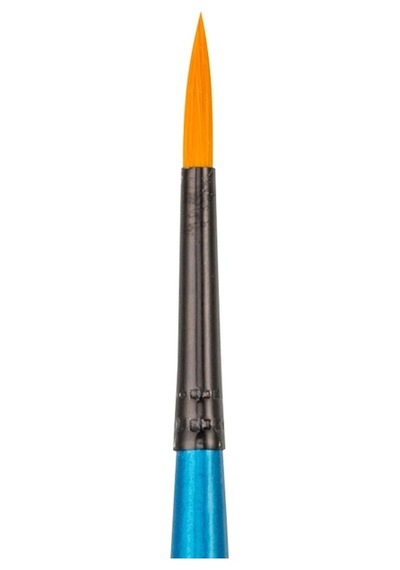 Bigpoint 111 Serisi Golden Sentetik Kıl Yuvarlak Fırça No: 5 X 12 Adet