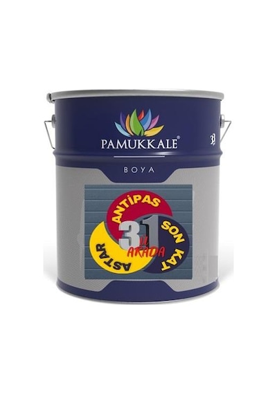Pamukkale Akrilik Dtm Üçü Bir Arada Son Kat Boya 22.5 Kg Ral 5017 Mavi