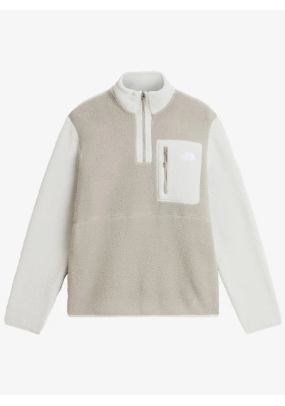 The North Face Yumiori 1/4 Zip Fleece Erkek Sweatshirt Gri