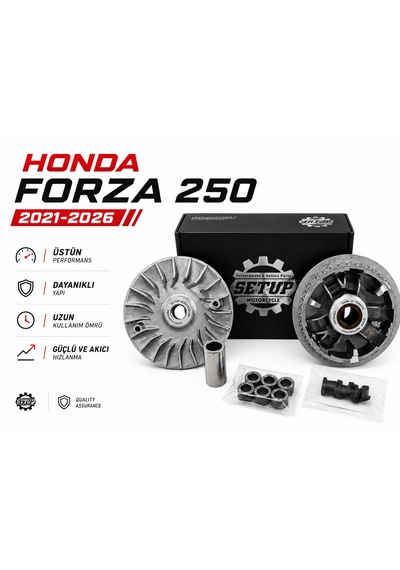 Honda Forza 250 Performans Varyatör Kiti 2021-2026