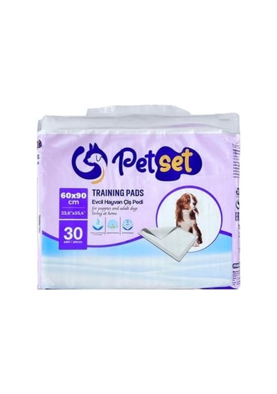 Petset Köpek Eğitim Pedi, 60x90 Cm, 30 Adet, Yavru Ve Yetişkin Köpekler İçin