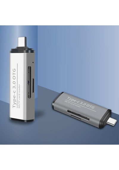 Usb Type C 3.0 Hızlı Card Reader Sd-Tf Hafıza Kart Okuyucu