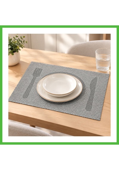 Vaveni Pvc Amerikan Servis 4'lü 1 Adet Arz Çok Renkli