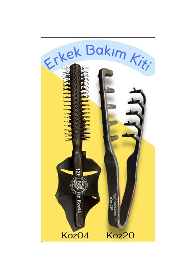 126 Koz20 Mucize Tarak + Koz04 Saç Fırçası / Muzice Tarak Seti