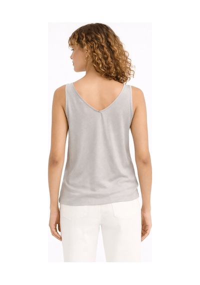 Fashion Friends Regular Fit V Yaka Simli Atlet Bayan Atlet 26y0292k1 Gri