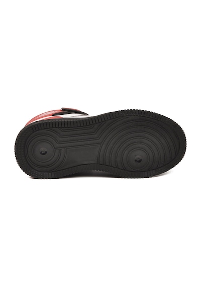 Cool Kırmızı Cırtlı Basket Tarzı Bilek Boy Sneaker Erkek Çocuk Spor Ayakkabı Haykat Uzun Air