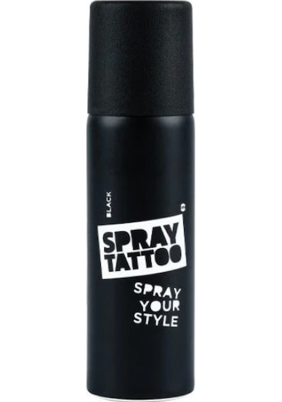 Airbrush Tattoo Rüya Modelleri Spray Tattoo Geçici Siyah Sprey Dövme Seti Siyah