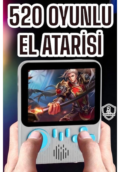 Oyun Konsolu Retro Oyun Konsolu Tv'ye Bağlanabilir Taşınabilir