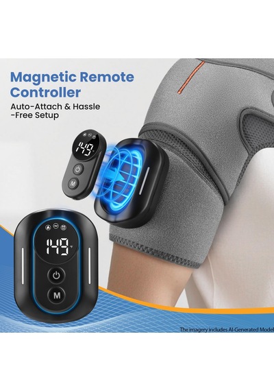 5 Isıtma Ve Titreşim Seviyeli Omuz Masajı, 5000mah Pil, Kablosuz