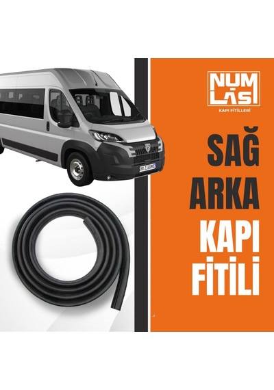 Peugeot Boxer 2015-2025 Sağ Arka Kapı Fitili-a Kalite-numlas-nm4475