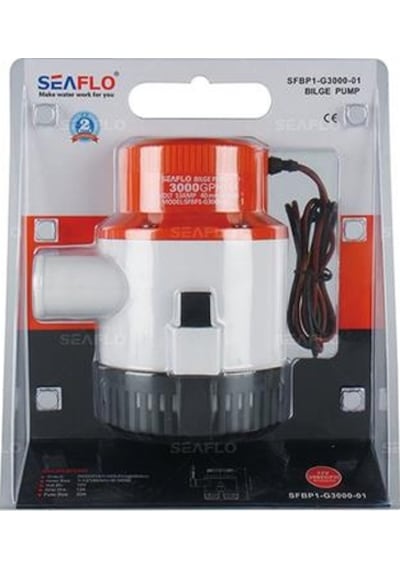 Seaflo Sfbp2-g3000-01 Tekne, Yat, Marine Sintine Pompası 24v 3000 Gph