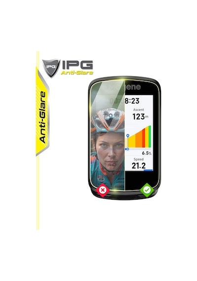 Magene C606 Smart Gps Bisiklet Bilgisayarı İçin Anti-glare Parlama Önleyici Ekran Koruyucu