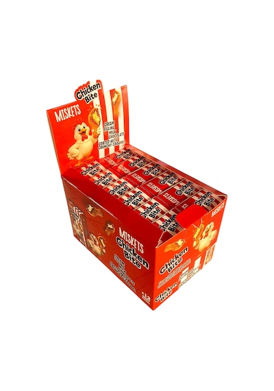 Miskets Chicken Bite Beyaz Çikolatalı Bisküvi 50 Gr 12 Adet