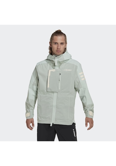 Adidas Terrex Xplorıc Raın.rdy İnce Ve Hafif Su Geçirmez Erkek Ceketi-sportxoutlet Mint
