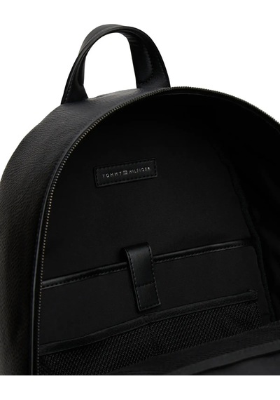 Tommy Hilfiger Th Central Backpack, Bds Siyah Erkek Sırt Çantası