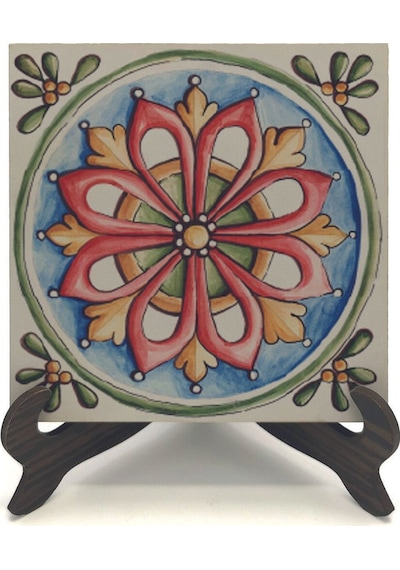 İtalyan Deseni Baskılı Mdf Masaüstlük 10x10 670