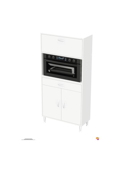Vio 70 Cm 1 Fırın Veya Mikrodalga Dolabı Çekmeceli Kapaklı Çok Amaçlı Mutfak Dolabı Beyaz Vio 70 Cm 1 Fırın Veya Mikrodalga Dolabı Çekmeceli Kapaklı Çok Amaçlı Mutfak Dolabı Beyaz