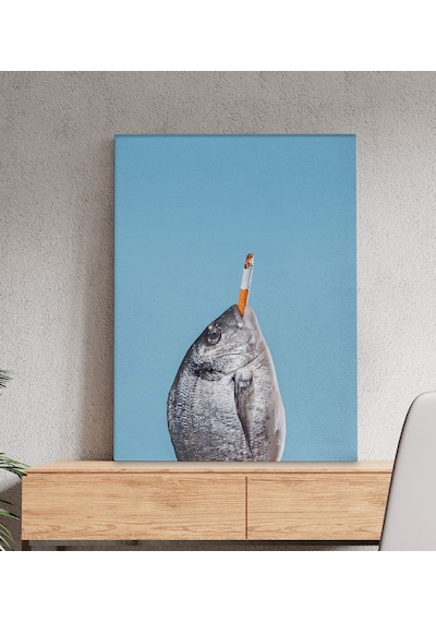 Bk Gift Fantastic Tasarımlı Kanvas Tablo-37 50x70cm Ev Dekorasyonu, Ev Hediyesi Bitmeyencom29972 Bk Gift