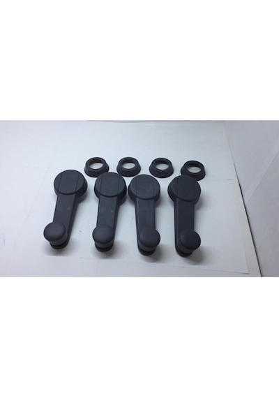 Renault R9 R11 R12 Cam Açma Kolu 4 Adet Takim Siyah 515358980
