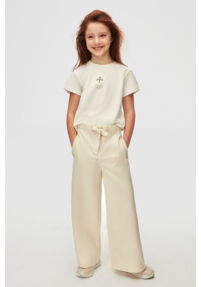 Xo Kids Kız Çocuk Tişort 8-14 Yaş 38423 Ekru