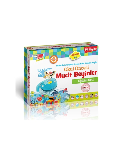 Okul Öncesi Mucit Beyinler Eğitim Seti 48-60 Ay