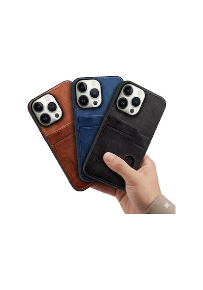 Xiaomi Redmi Note 13 Pro 5g  Kılıf Zebana Kartlıklı Lüx Deri Kılıf Lacivert