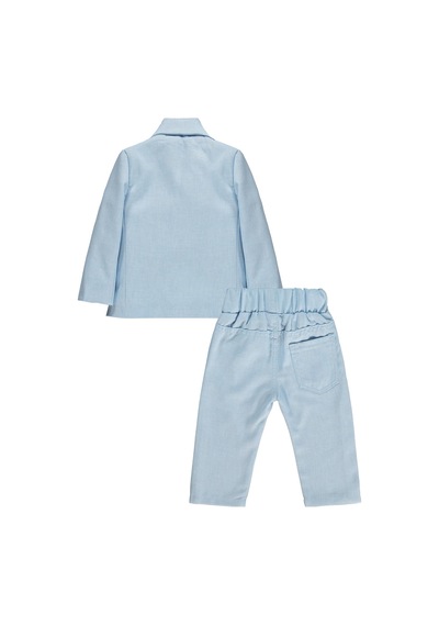 Concept Kids Concept Papyonlu Ceketli 4'lü 6-18 Ay Takım - Mavi