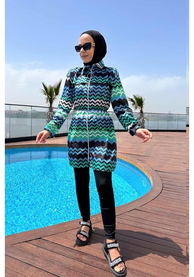 Kahijab Ela Tesettür Mayo - M Yeşil