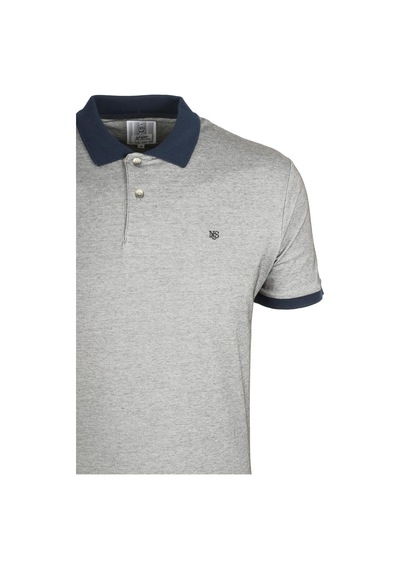 Erkek Kahve Slim Fit Polo Yaka %100 Pamuk T-shirt Jeans 1136-kahve Kahverengi