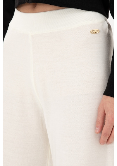 U.S. Polo Assn. Kadın Kum Loose Fit Triko Pantolon 50297151-VR085