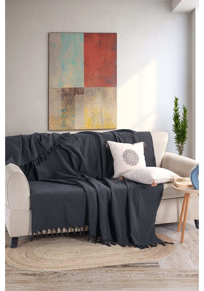 Noble 200x230cm Çift Kişilik Pike Füme - 657656279 Füme - 657656279 Füme