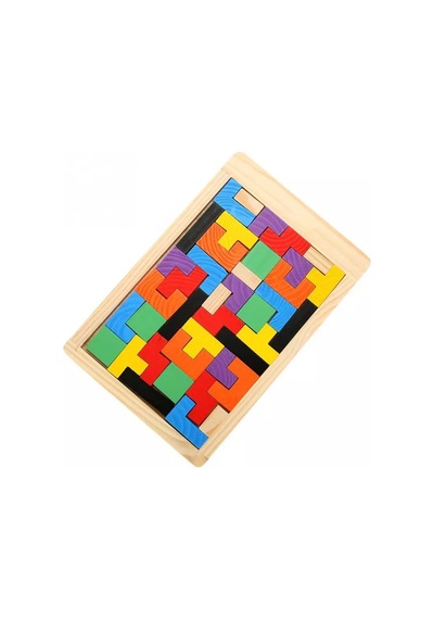 Ahşap Tetris Eğitici Oyuncak