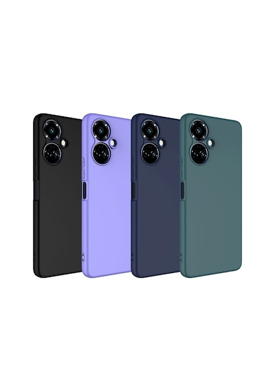 Rba Aksesuar Tecno Camon 19 Pro Kılıf Rba Mara Lansman Kapak - Lila Çok Renkli