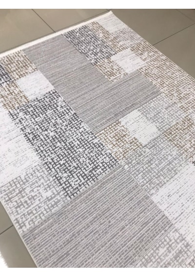 Merinos Halı Vista 76596 957 Serisi Triko Akrilik Salon Oturma Yatak Odası Halısı Gri