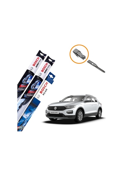 Bosch Aerotwın 2017-2022 VW T-Roc Ön & Arka Muz Silecek Takımı