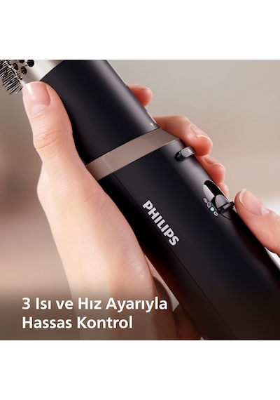 Philips Saç Şekillendirme Ve Kurutma Seti BHA301/00,Argan Yağı Seramik Kaplama, 3 Aparat,3 Isı Ayarı