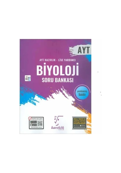 AYT Biyoloji Soru Bankası -  Karekök Eğitim Yayın