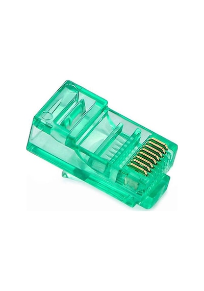 Powermaster Pm-22703 Rj45 Cat6 8p/8c Yeşil Soket 100lü Paket