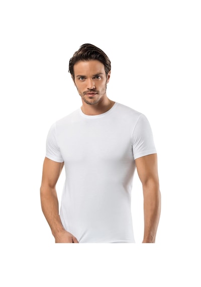 Erdem Beyaz Slim Fit Tişört 1122 Beyaz
