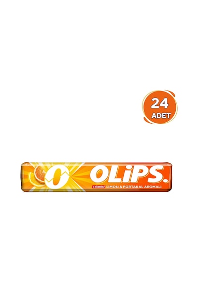 Kent Olips Limon & Portakal Aromalı Bonbon Şekerleme 24 x 28 G