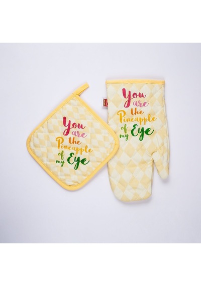 Maxstyle Pineapple 5 Parça Mutfak Seti